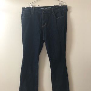 Old Navy Curvy Short Dark Wash Jeans